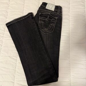L.A. Idol Black Straight Leg Jeans